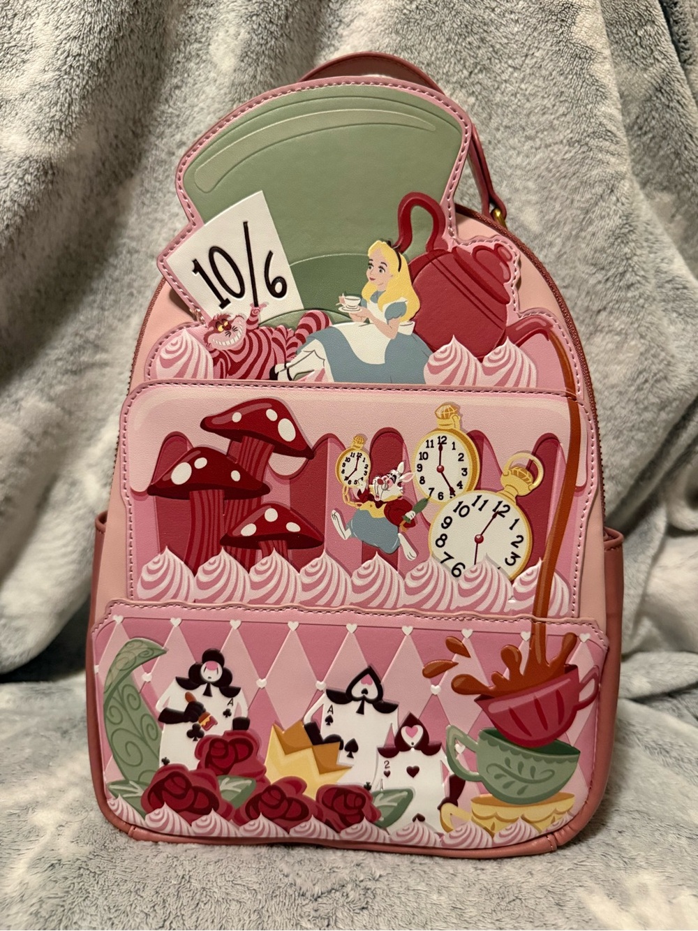 Disney Alice In Wonderland Loungefly Mini Backpack